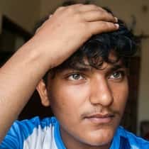 Alone boy